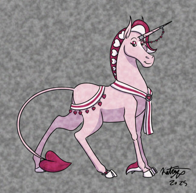 Hearts Unicorn